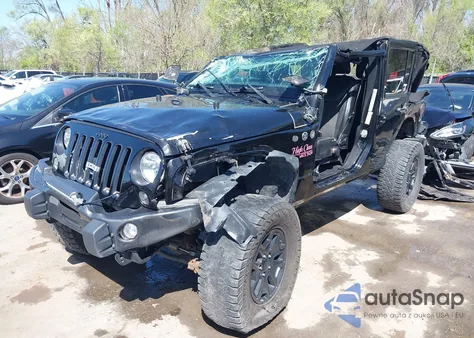 2016 Jeep Wrangler Unlimited Backcountry из США, поврежденный, VIN 1C4HJWEG5GL156603